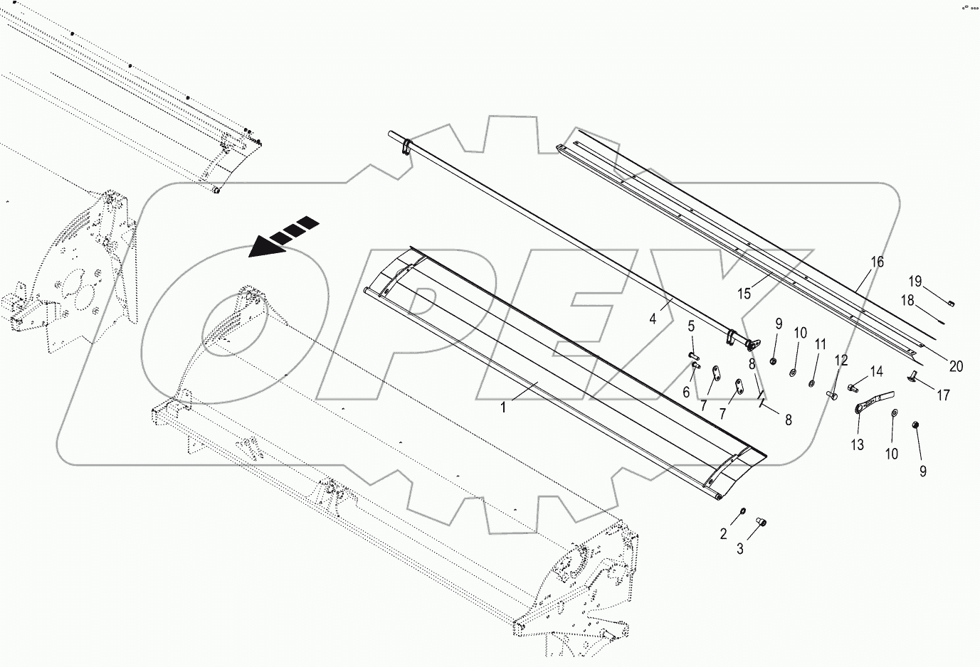 Conditioner flap -lateral