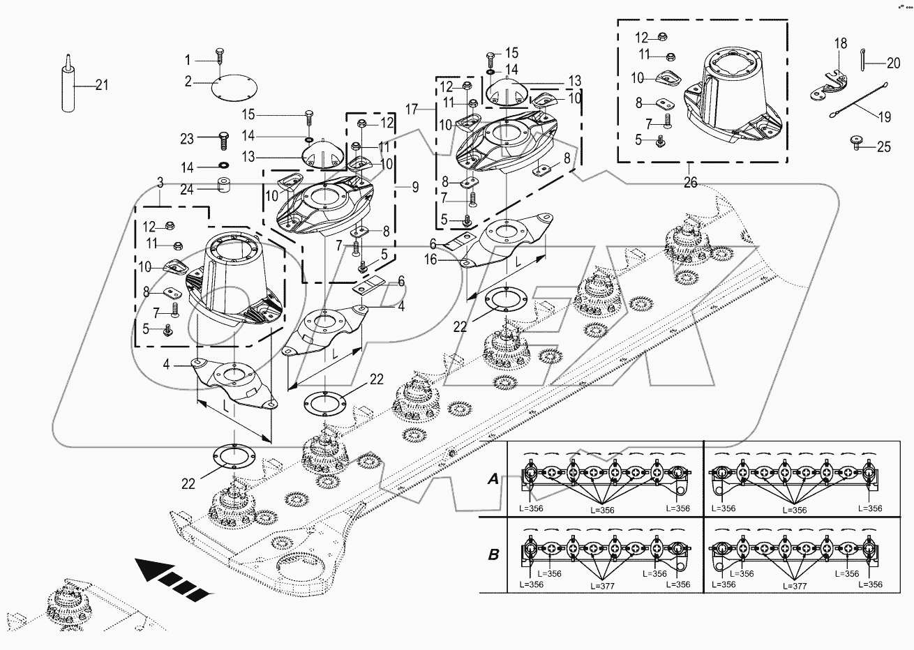  Blade quick coupler - lateral