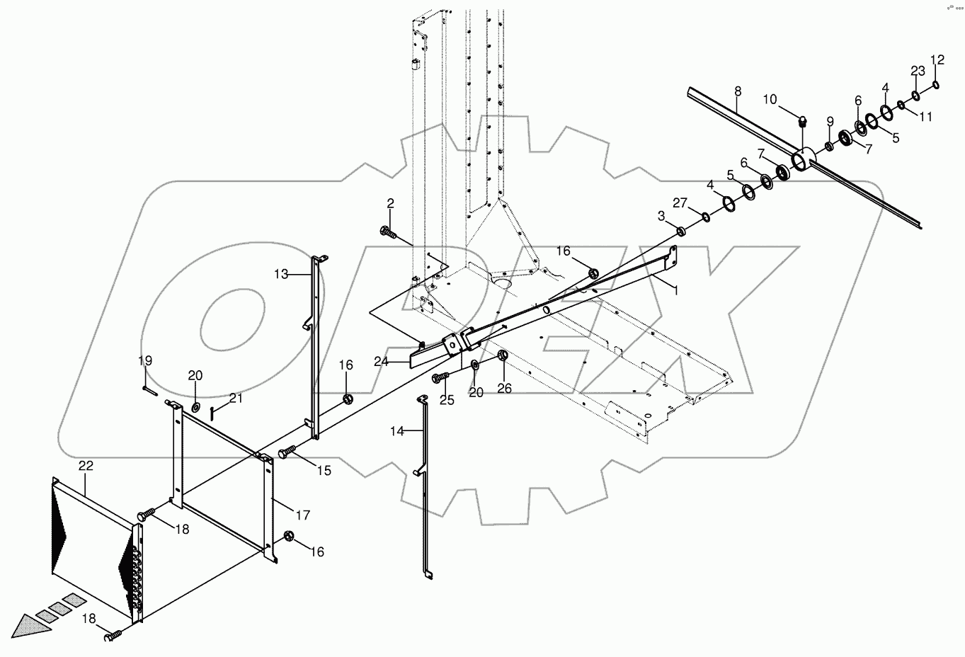  Rotor / Air conditioner mounting