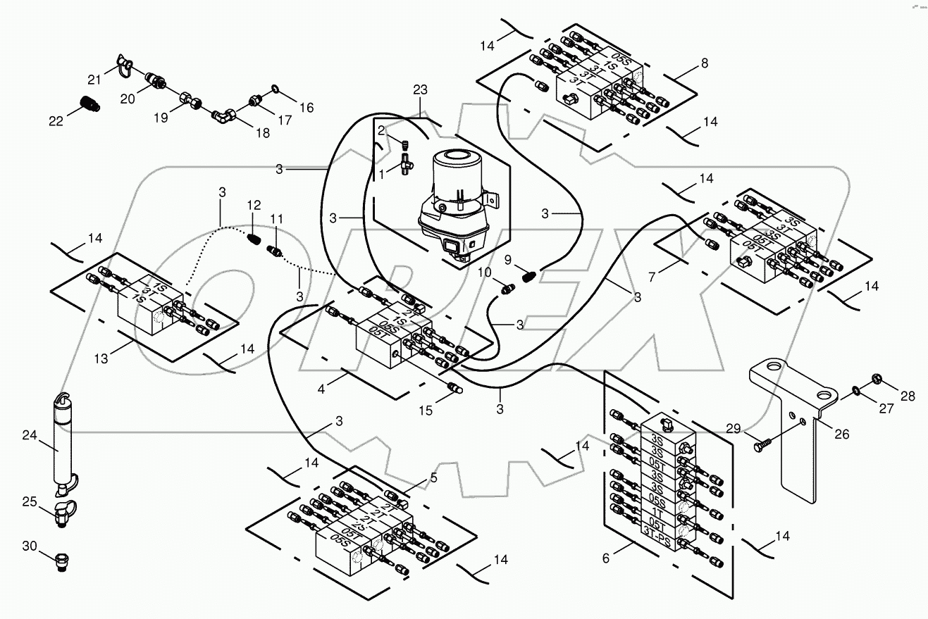  Central lubrication -Vogel
