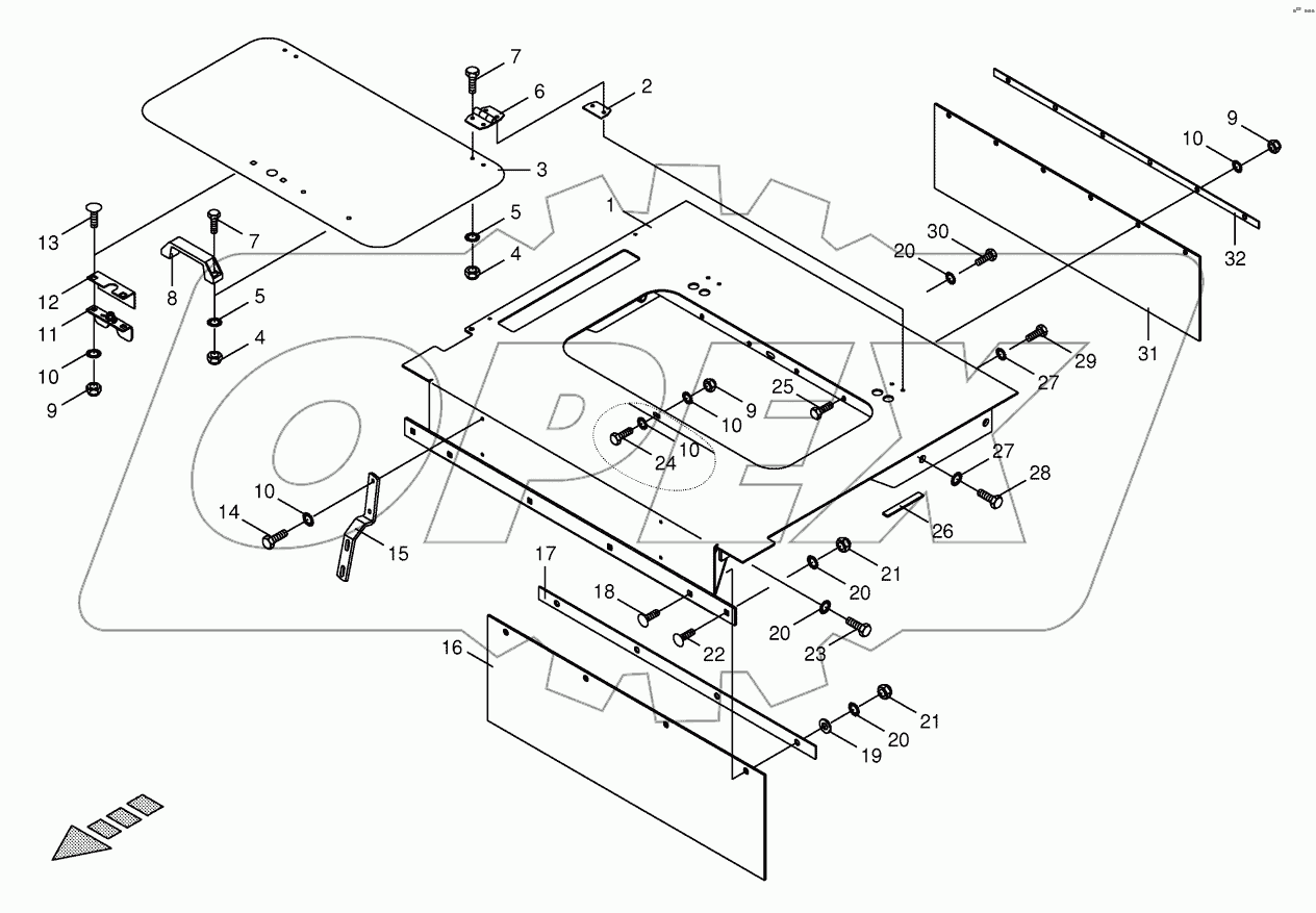  Cover- Feeder Housing