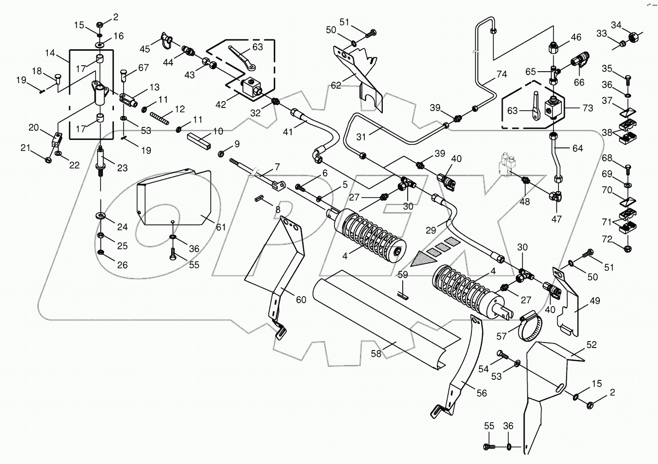  Hydraulic parking brake