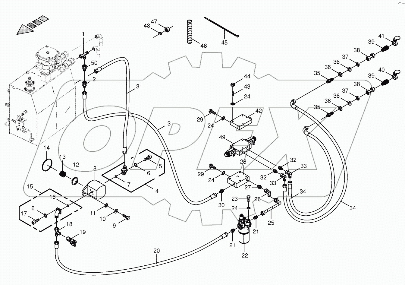  Hydraulics - additive connection back