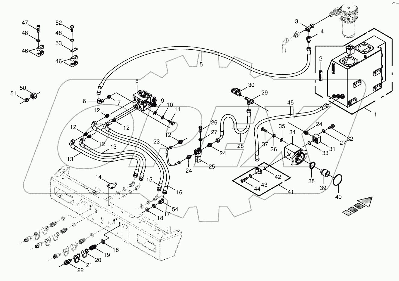  Hydraulics - additive connection back