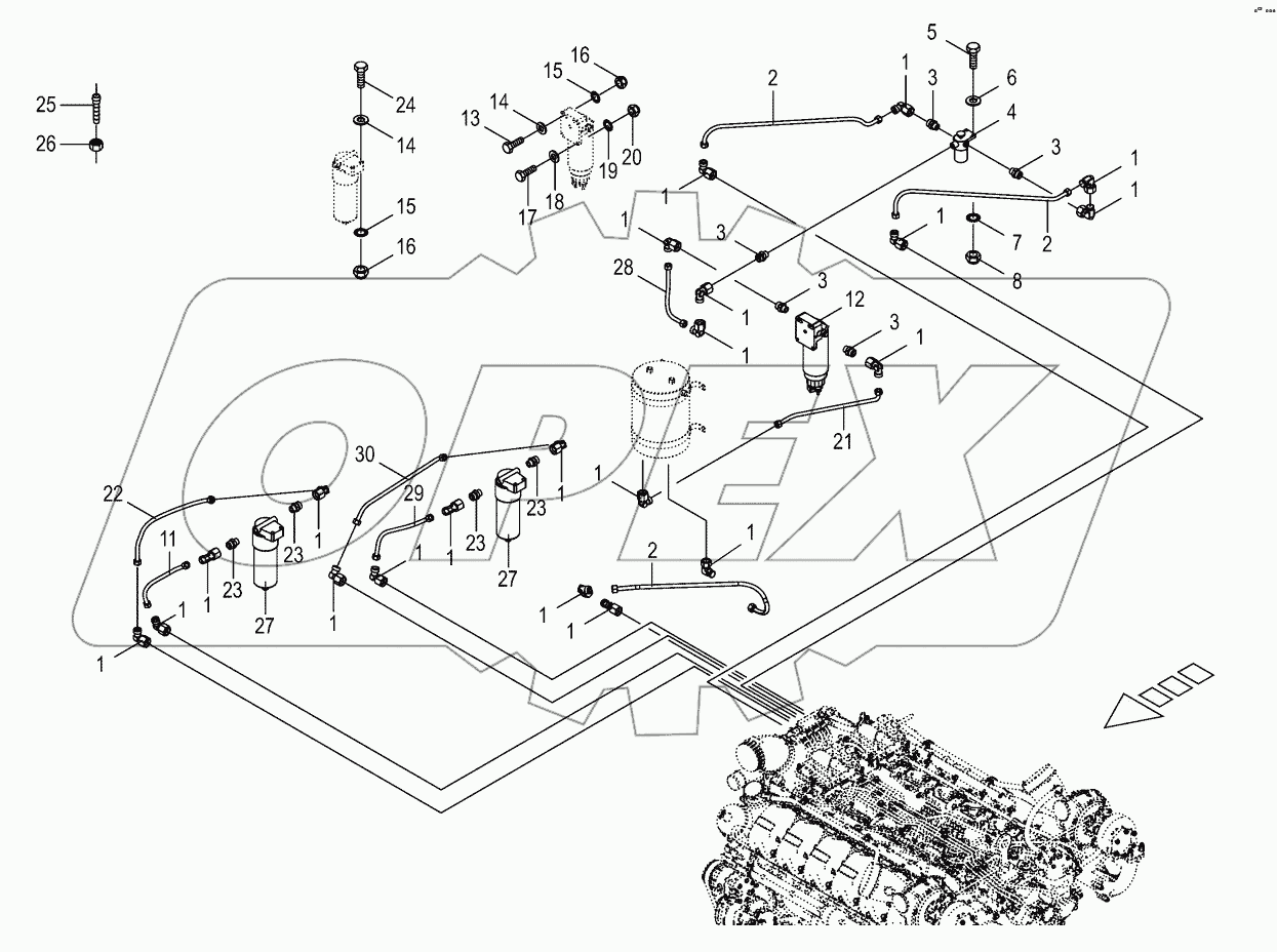  Diesel fuel pipe -Part II