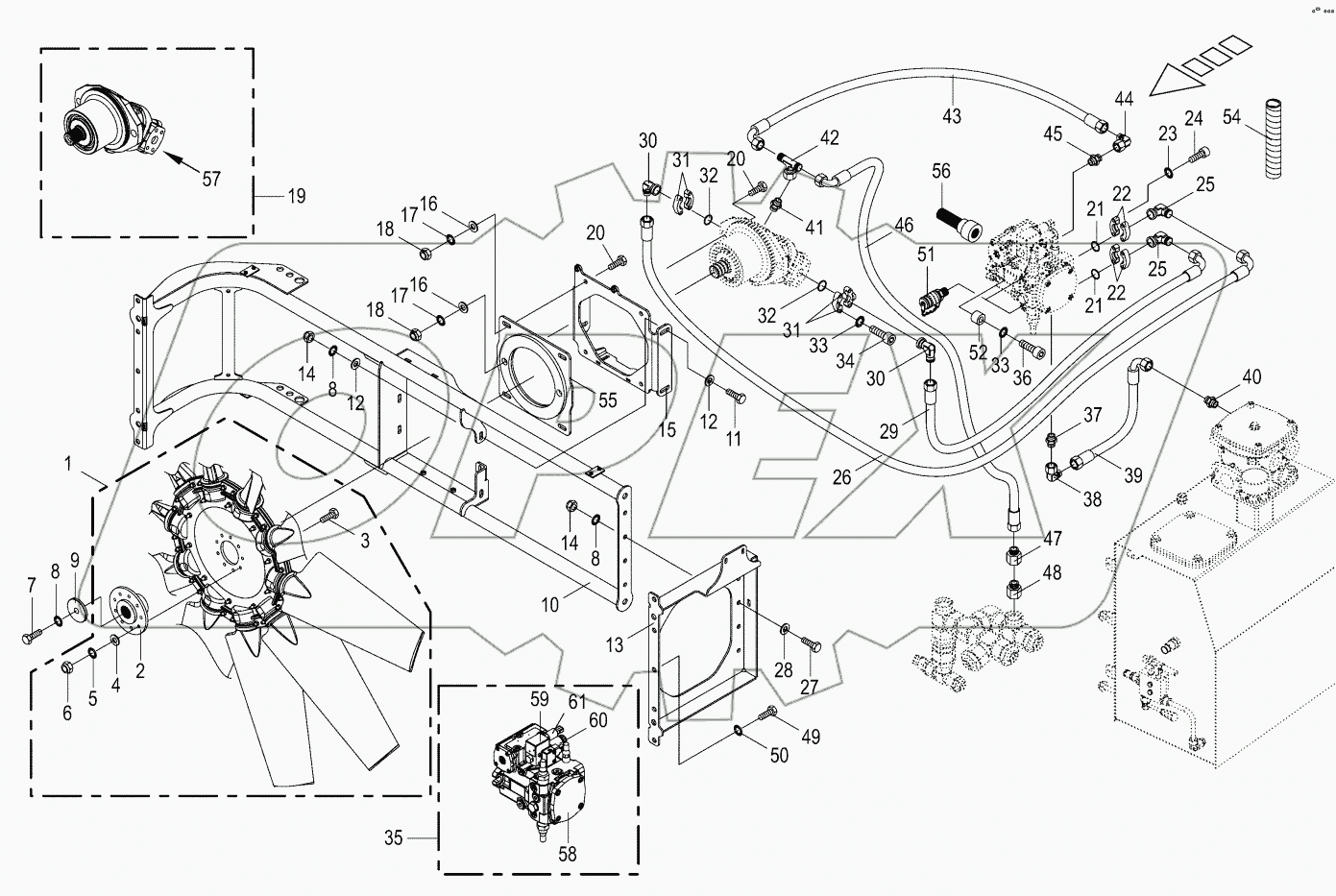  Ventilator wheel / Drive