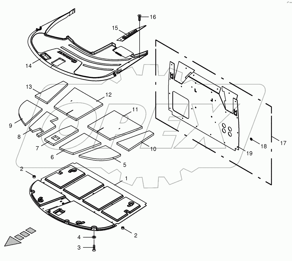 Cab - Sound deadening