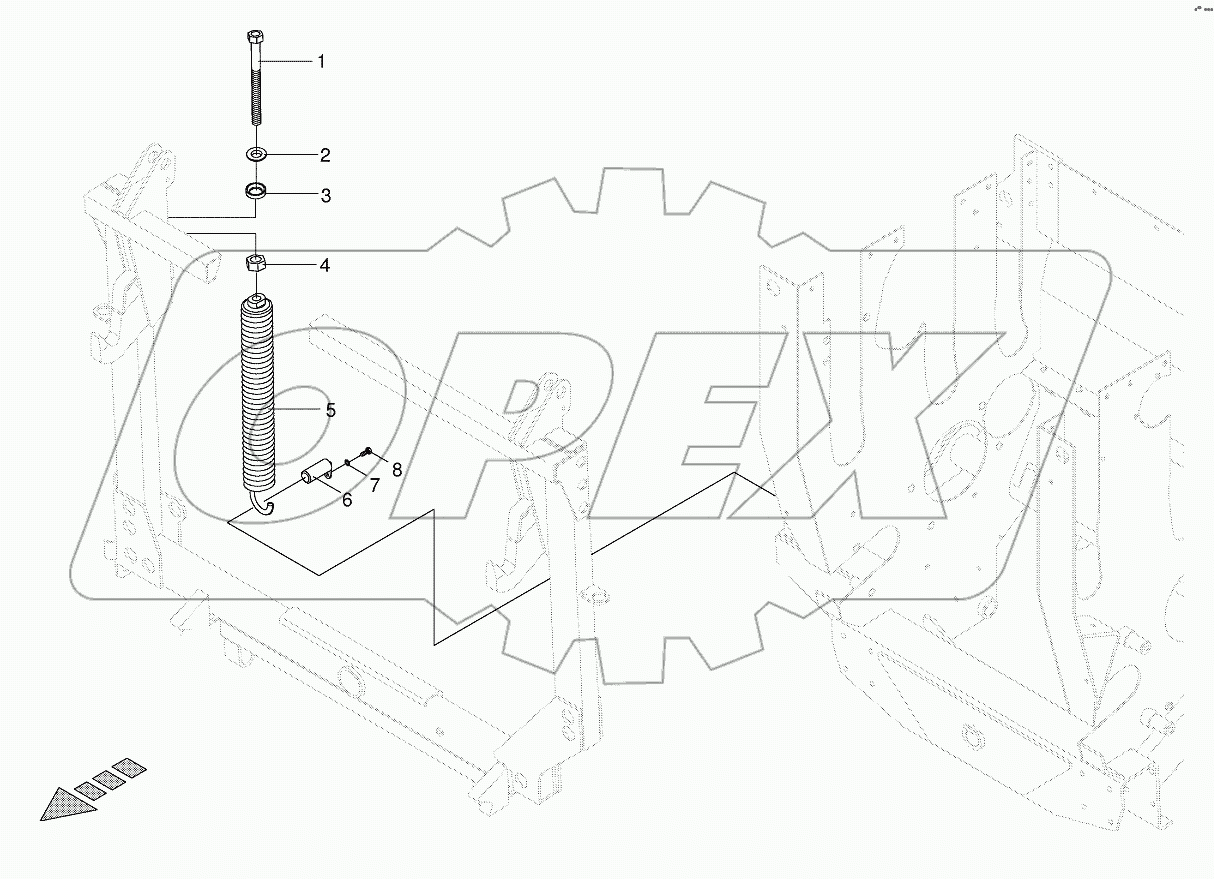  Lateral flotation system