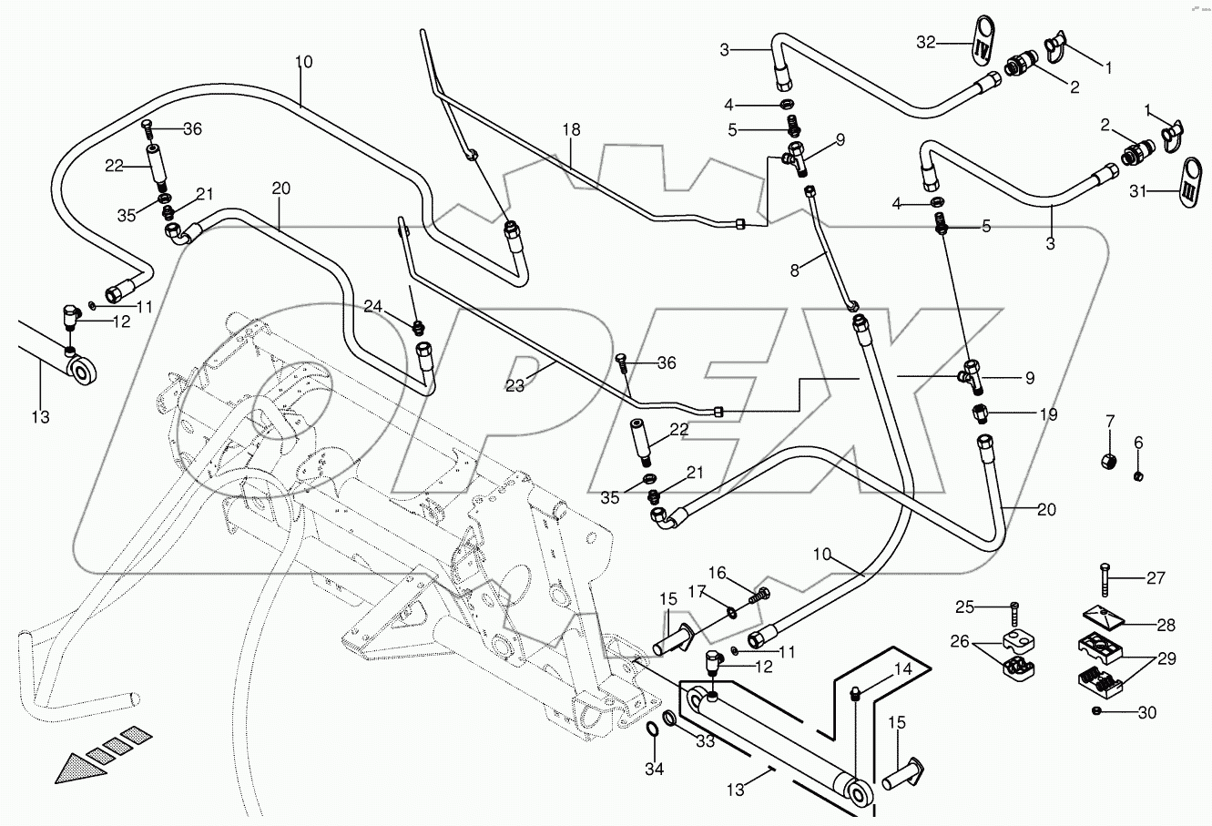  Hydraulics - lift 842001 - 967000