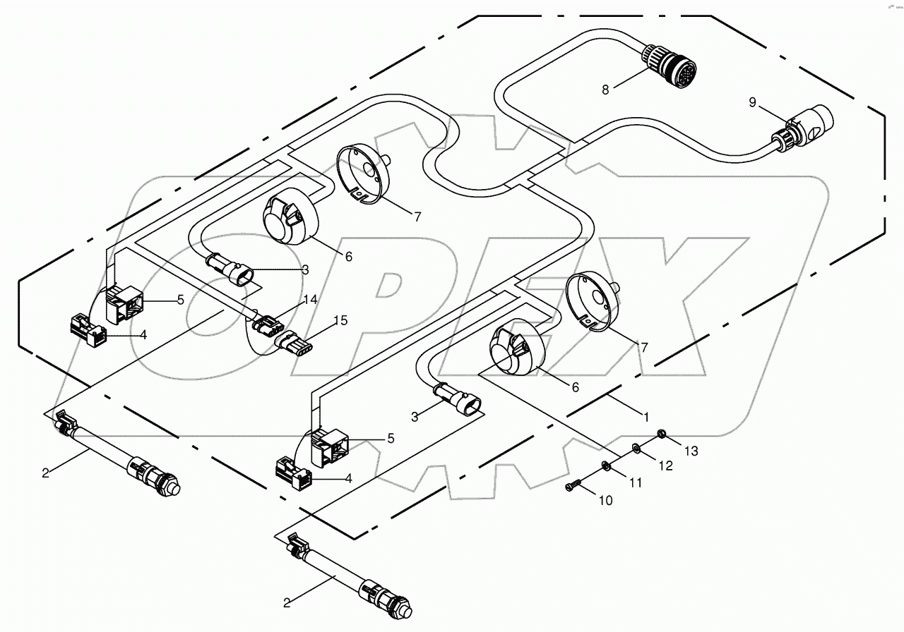  Wiring harness Adapter frame-AutoScan