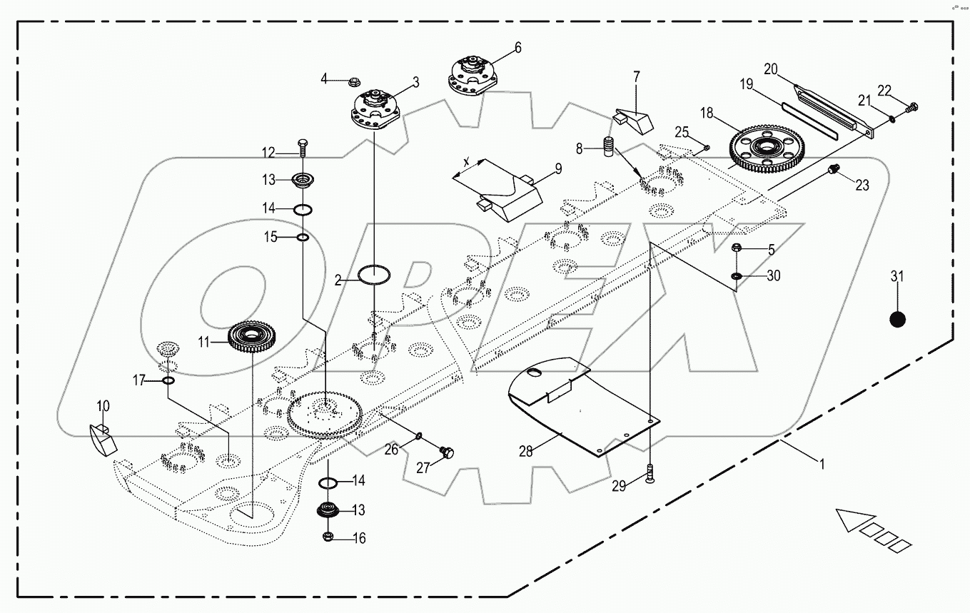  Cutter bar - SafeCut INSIDE