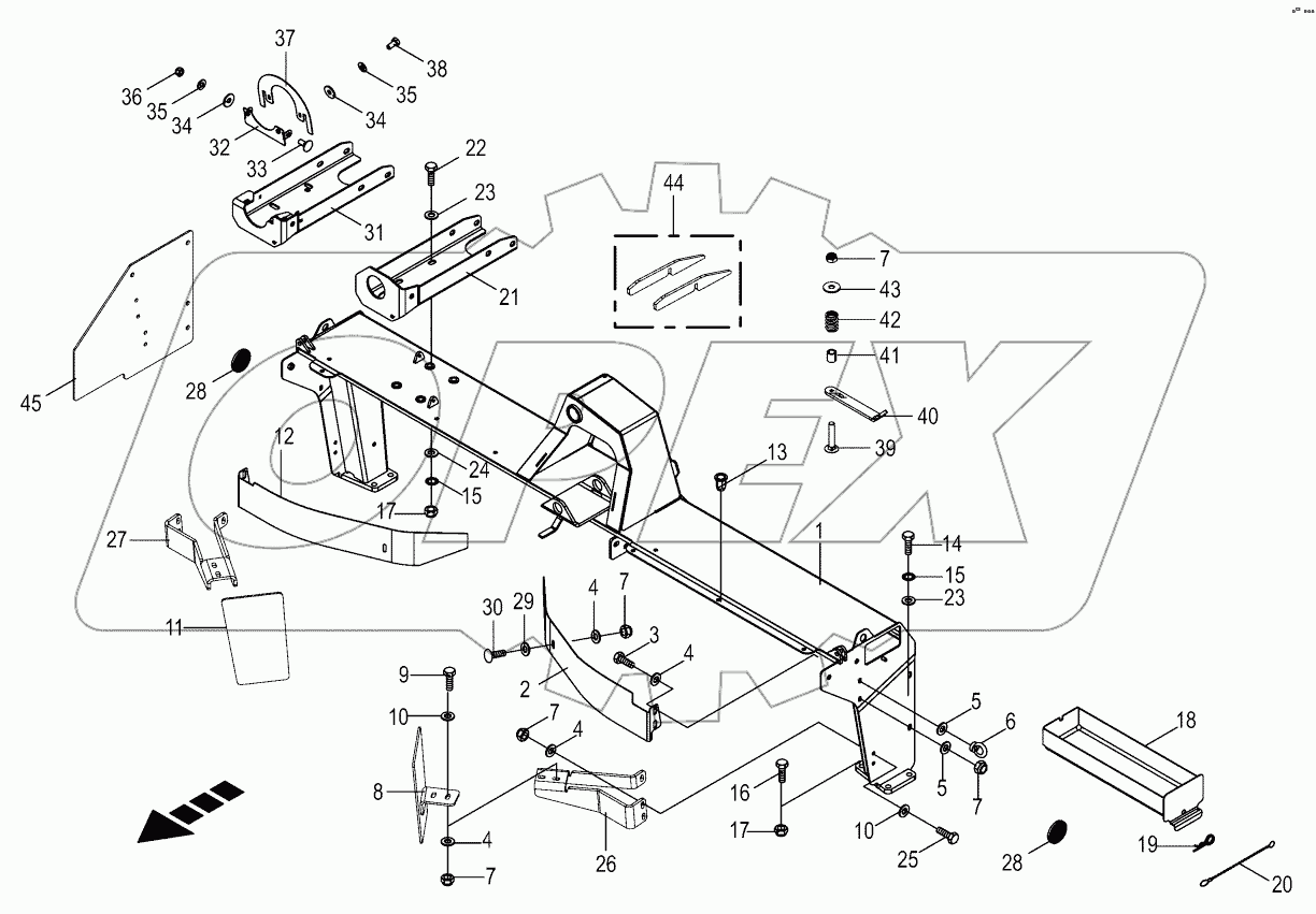  Pendular arbor / Accessories