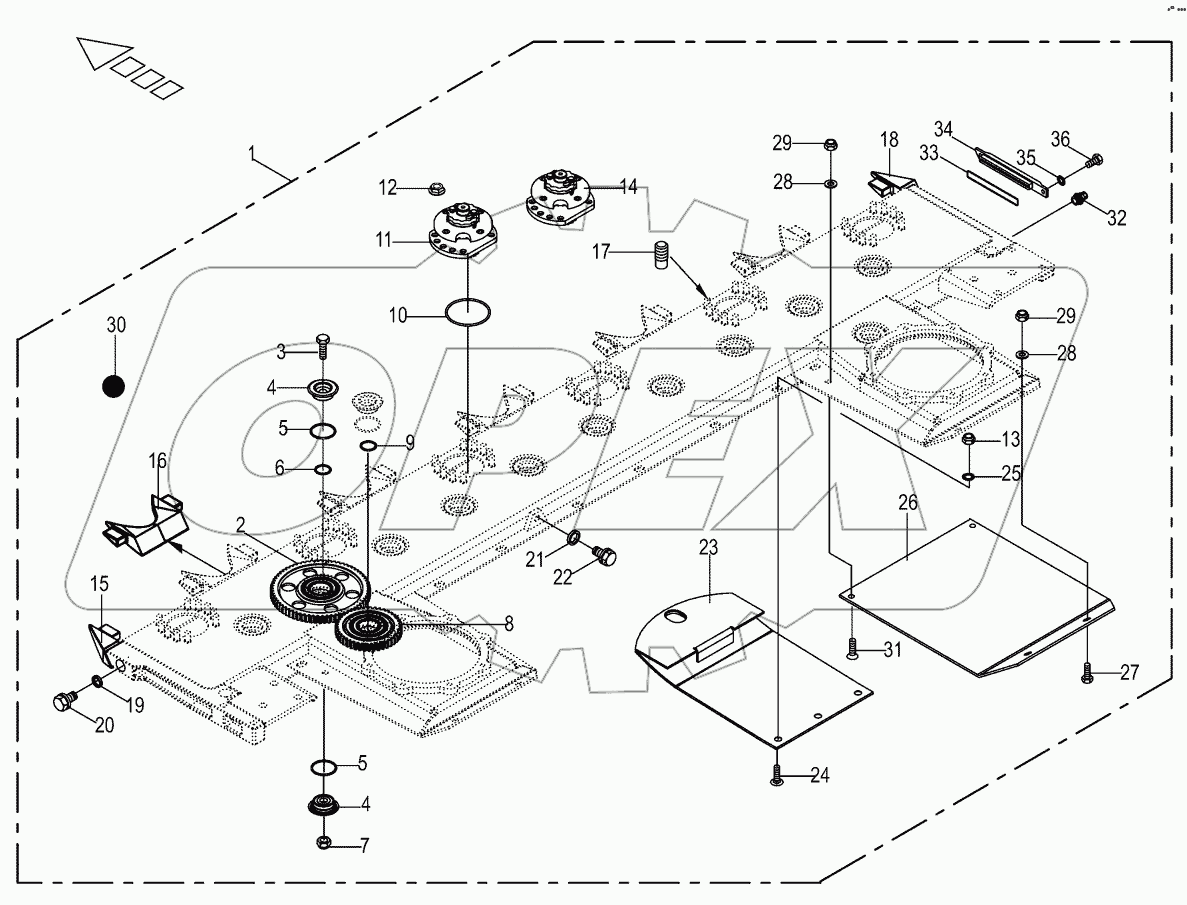  Cutter bar - SafeCut INSIDE
