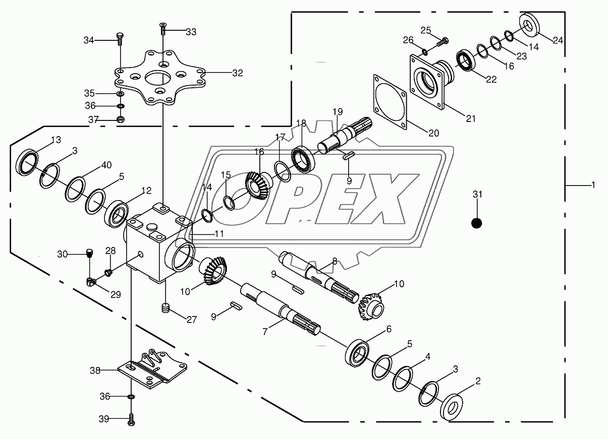 Main gearbox