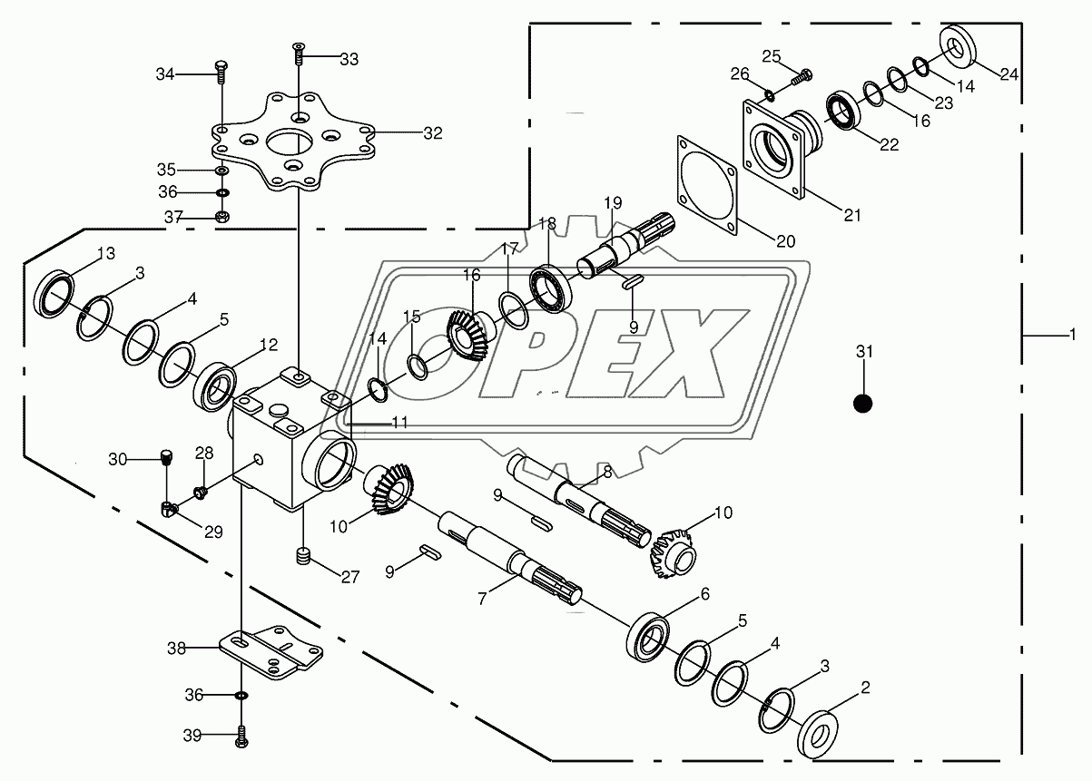 Main gearbox