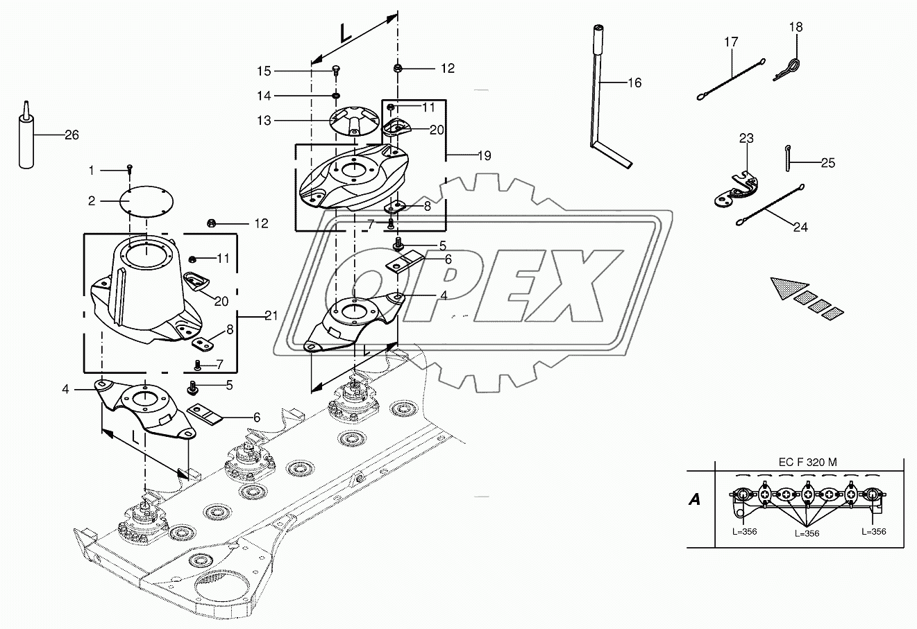 Blade quick coupler