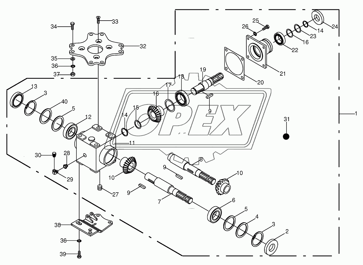 Main gearbox