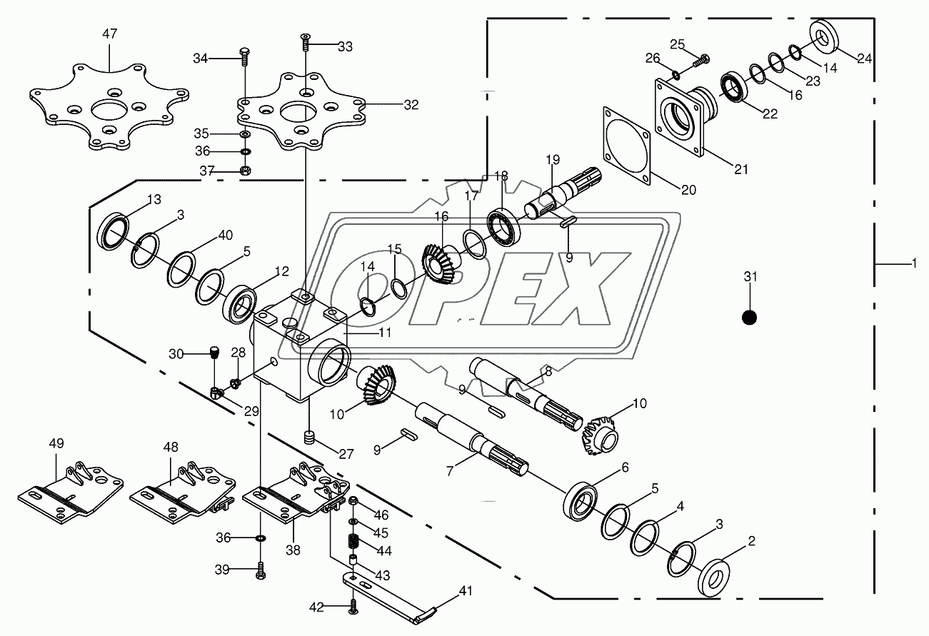 Main gearbox
