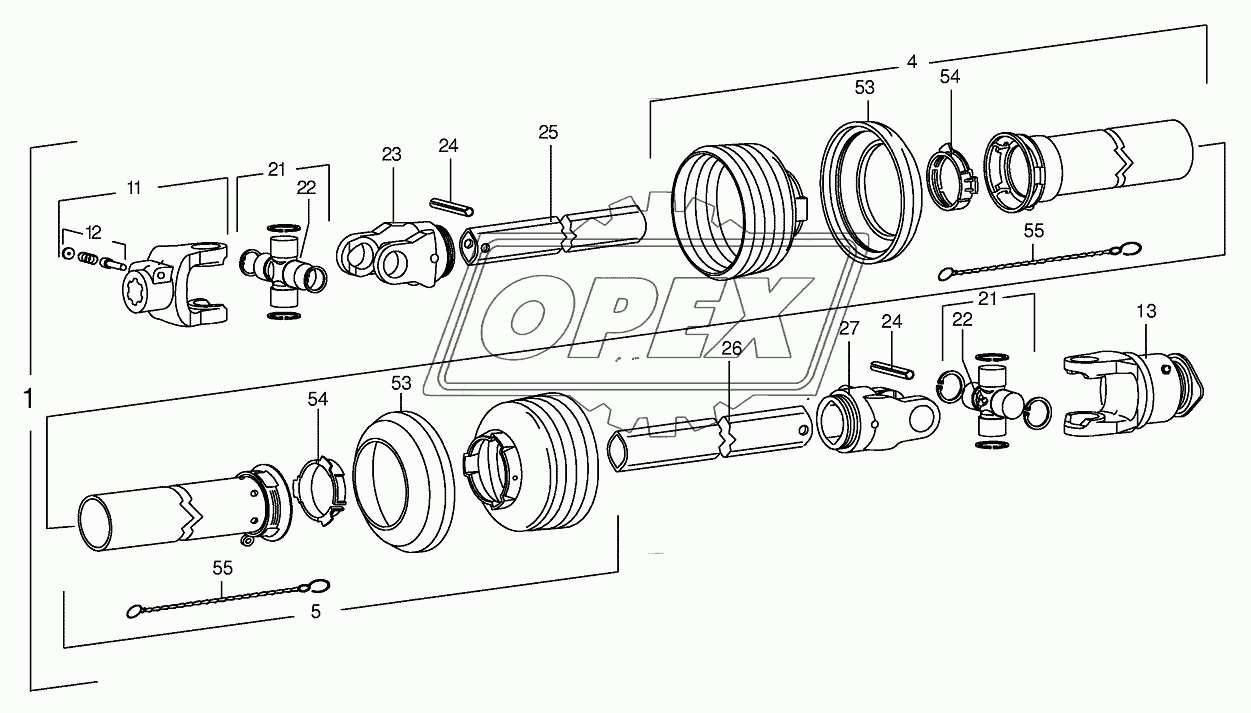 Main Pto shaft anti clockwise rotating 2