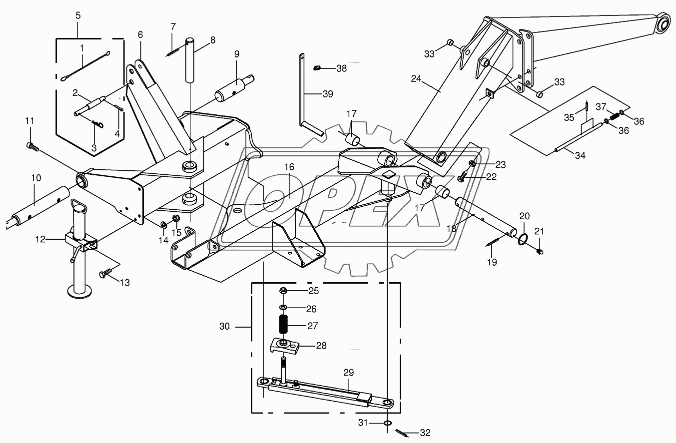 Headstock/beam