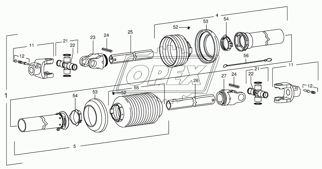 Main Pto shaft