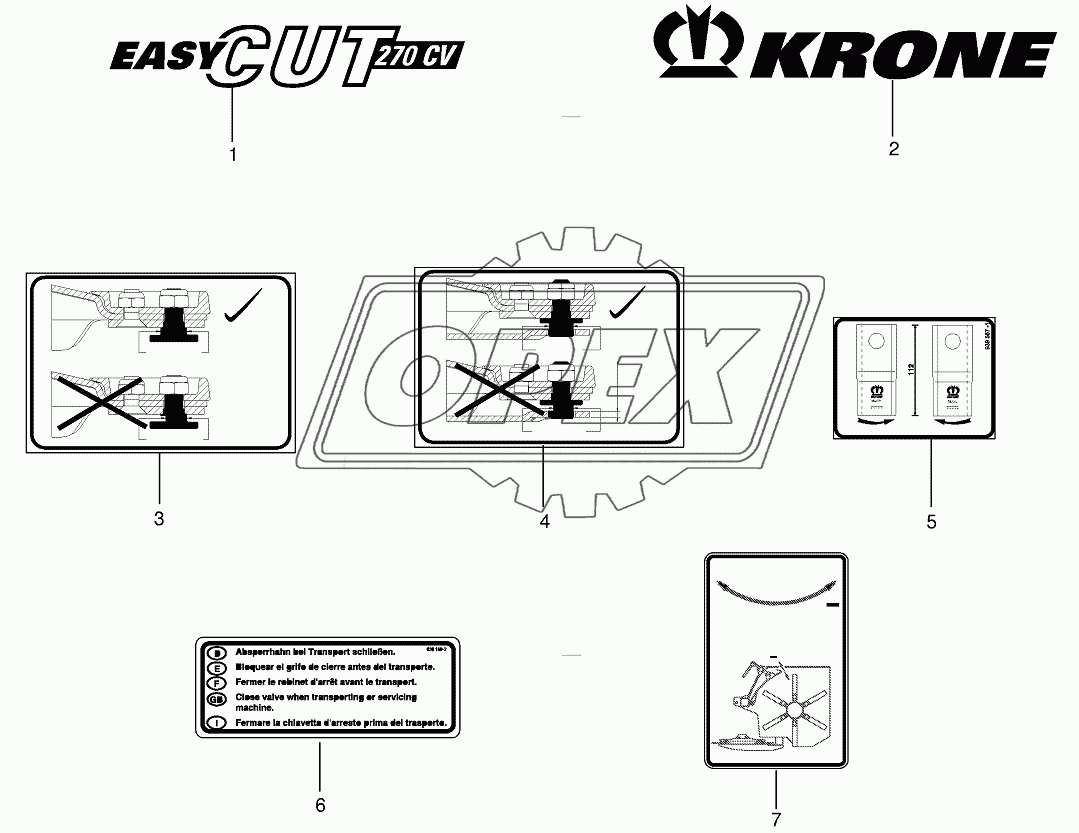 General information labels