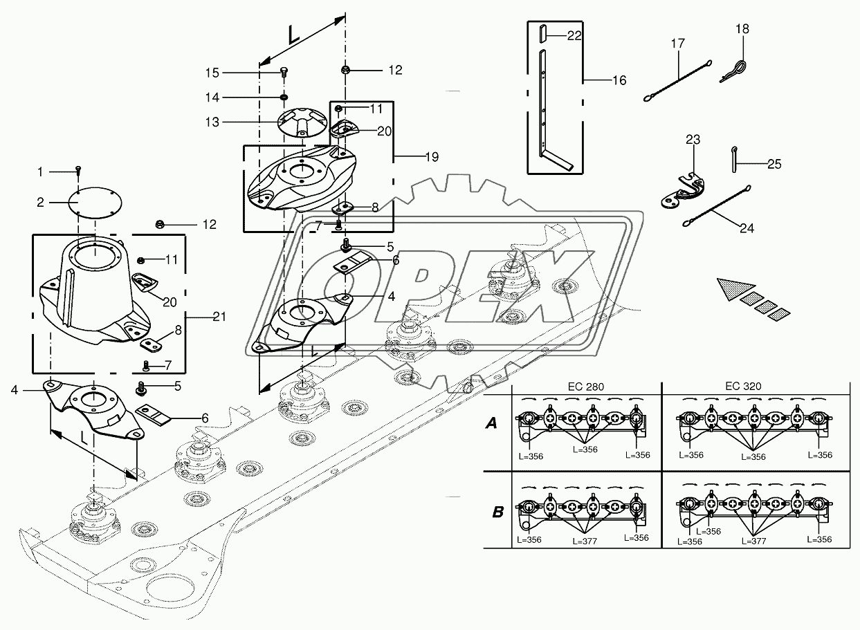 Blade quick coupler