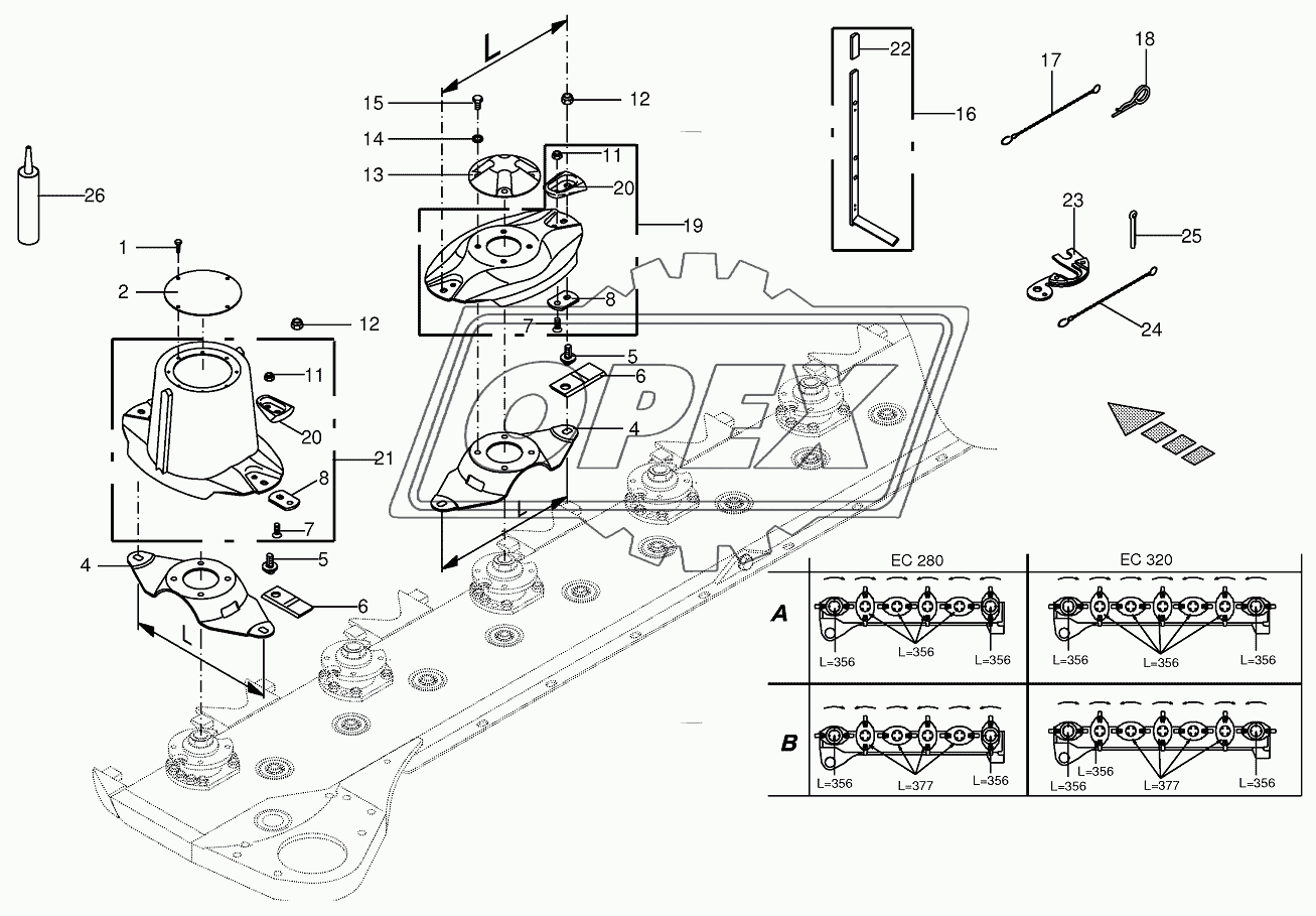 Blade quick coupler