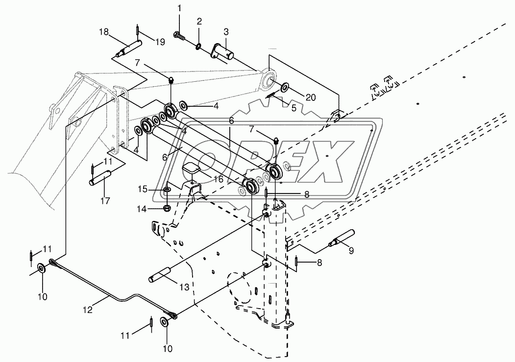 Upper link