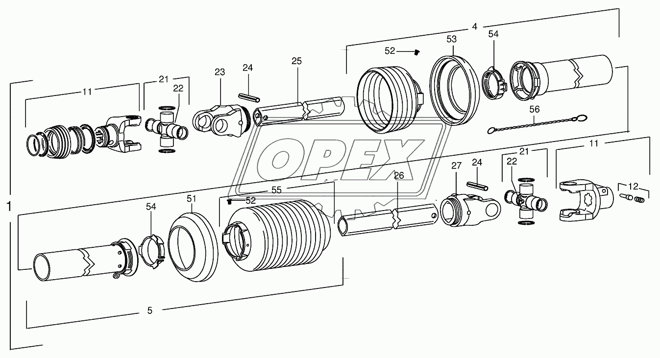 Main Pto shaft
