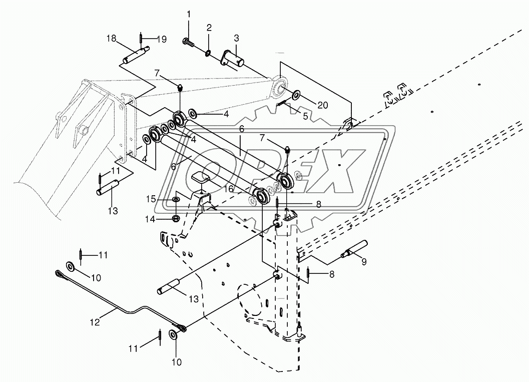 Upper link