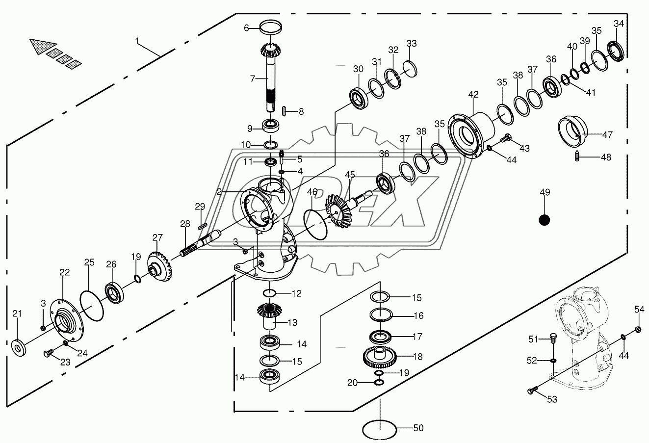 Main gearbox