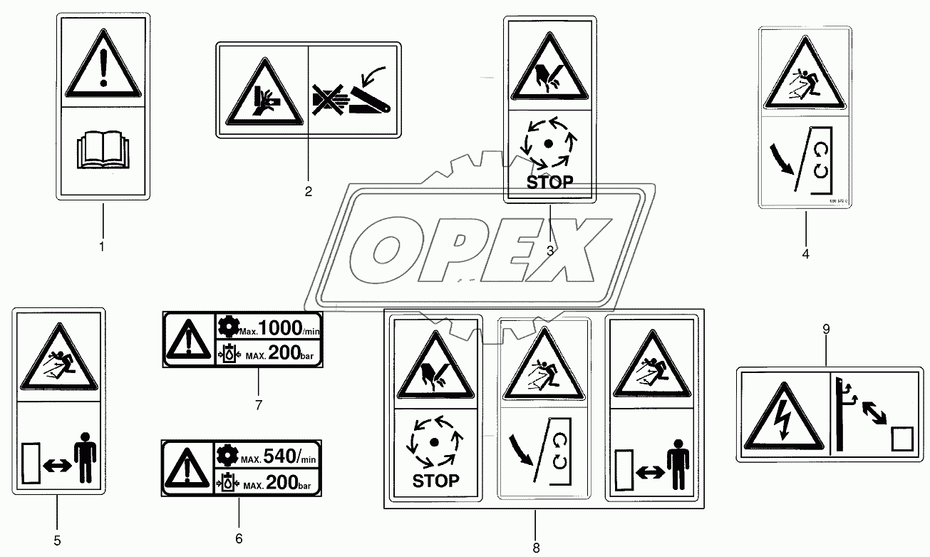 Warning signs