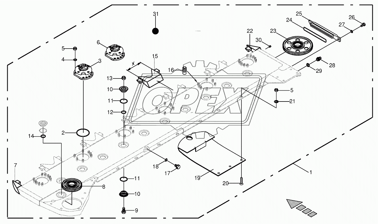 Cutter bar - SafeCut INSIDE