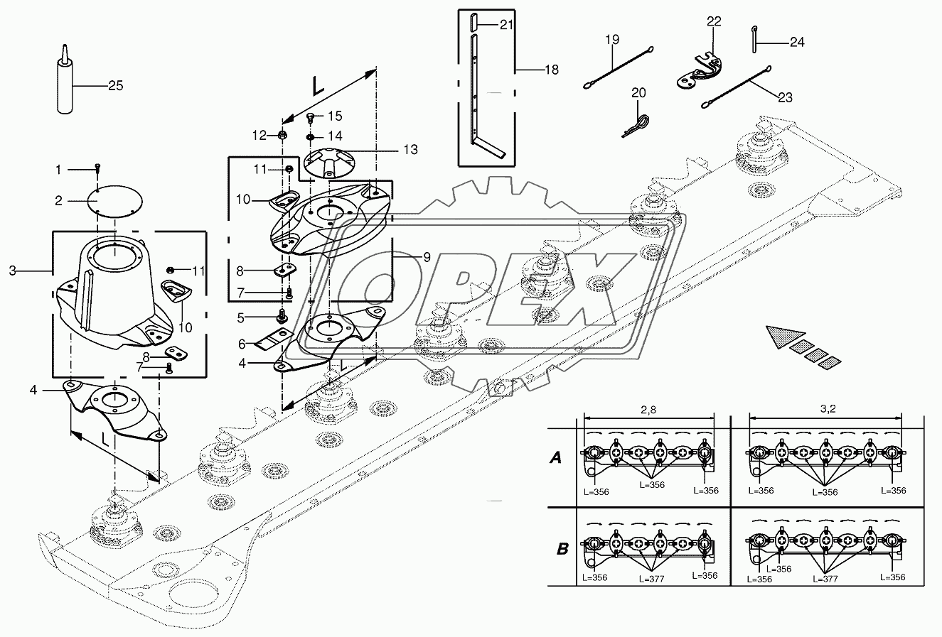 Blade quick coupler