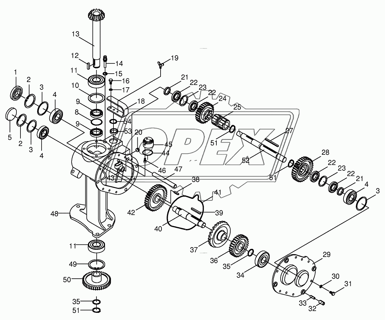 Transmission part I, -28/32