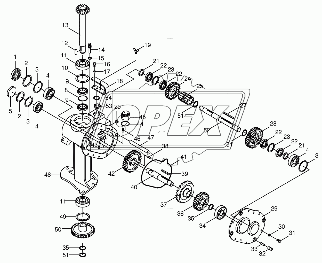 Transmission part I, -28