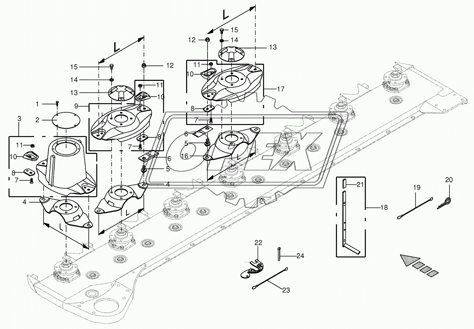 Cutter bar with quick coupler