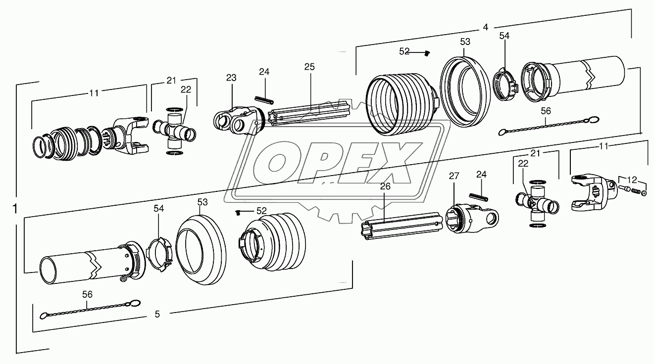 Main Pto shaft