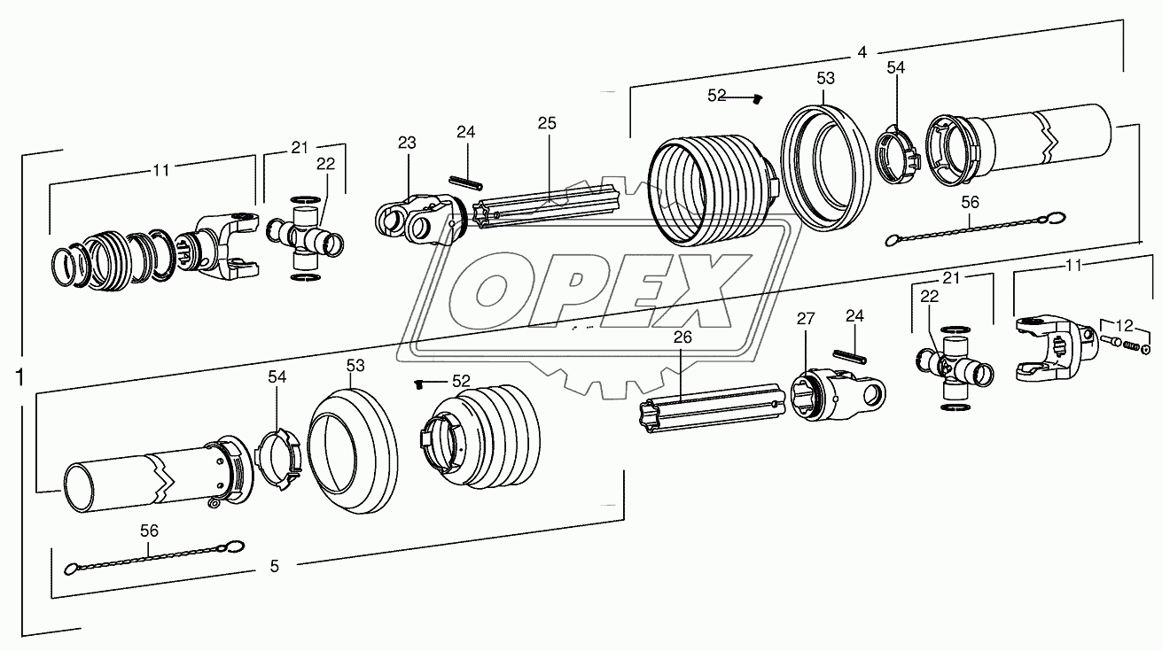 Main Pto shaft