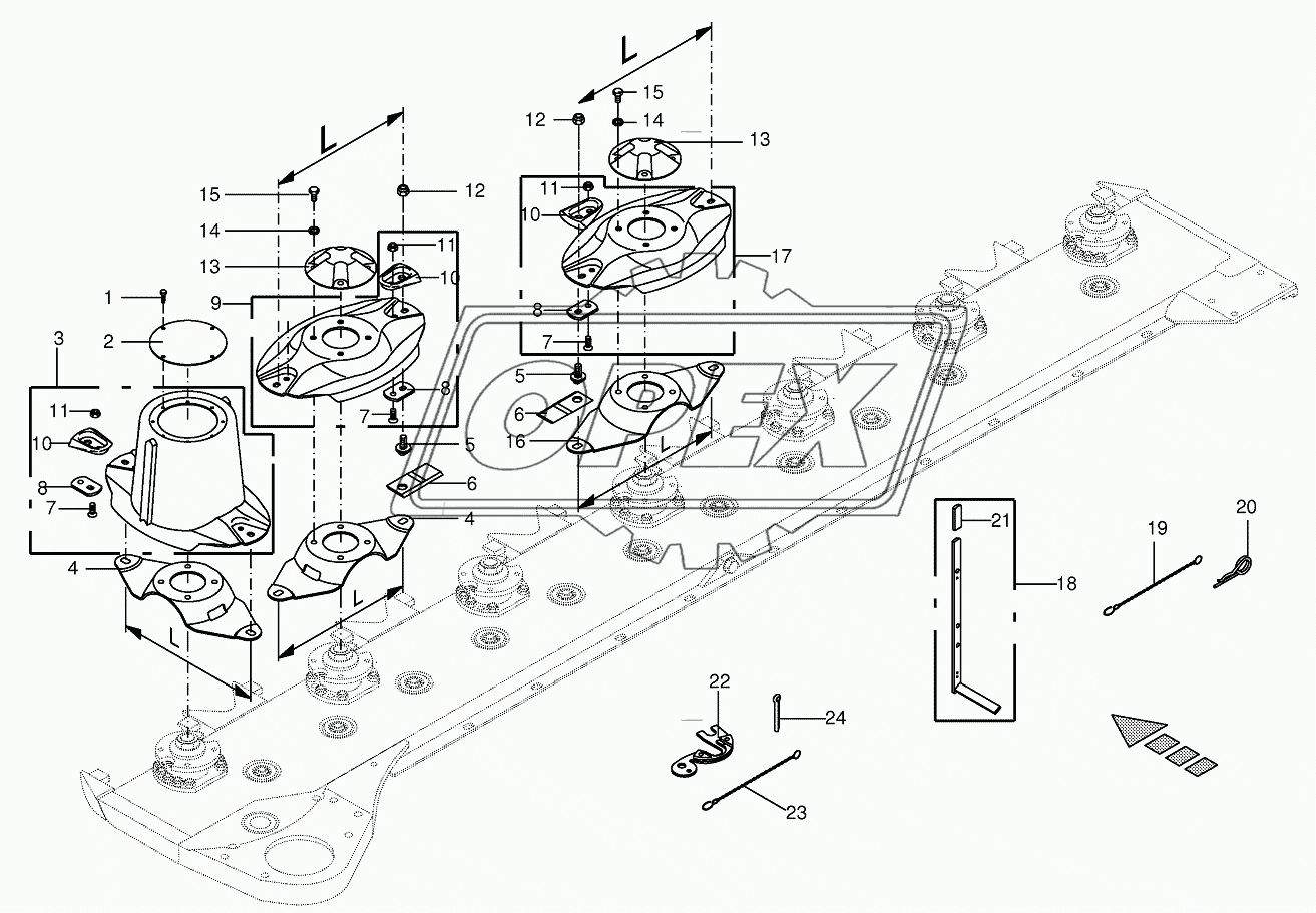 Blade quick coupler