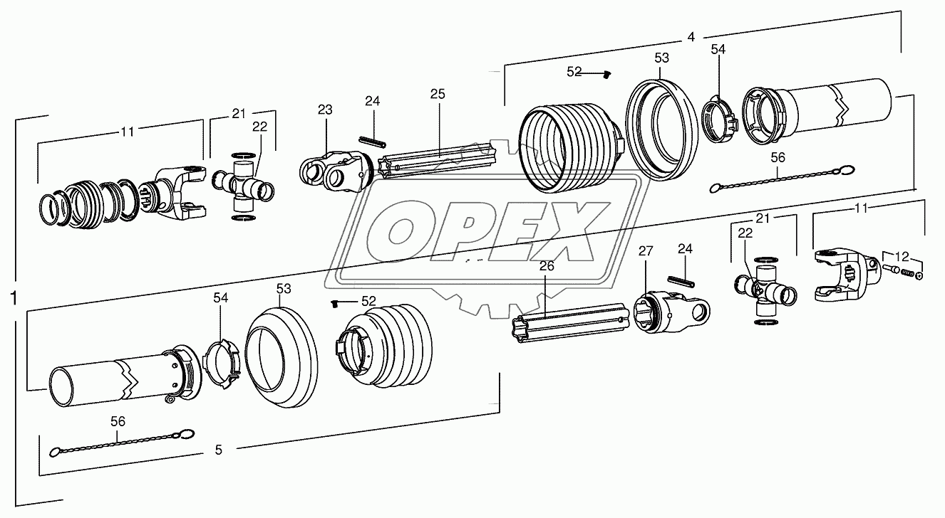 Main Pto shaft