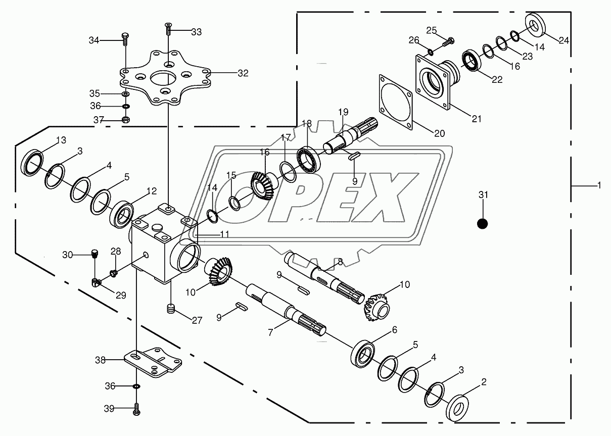 Main gearbox