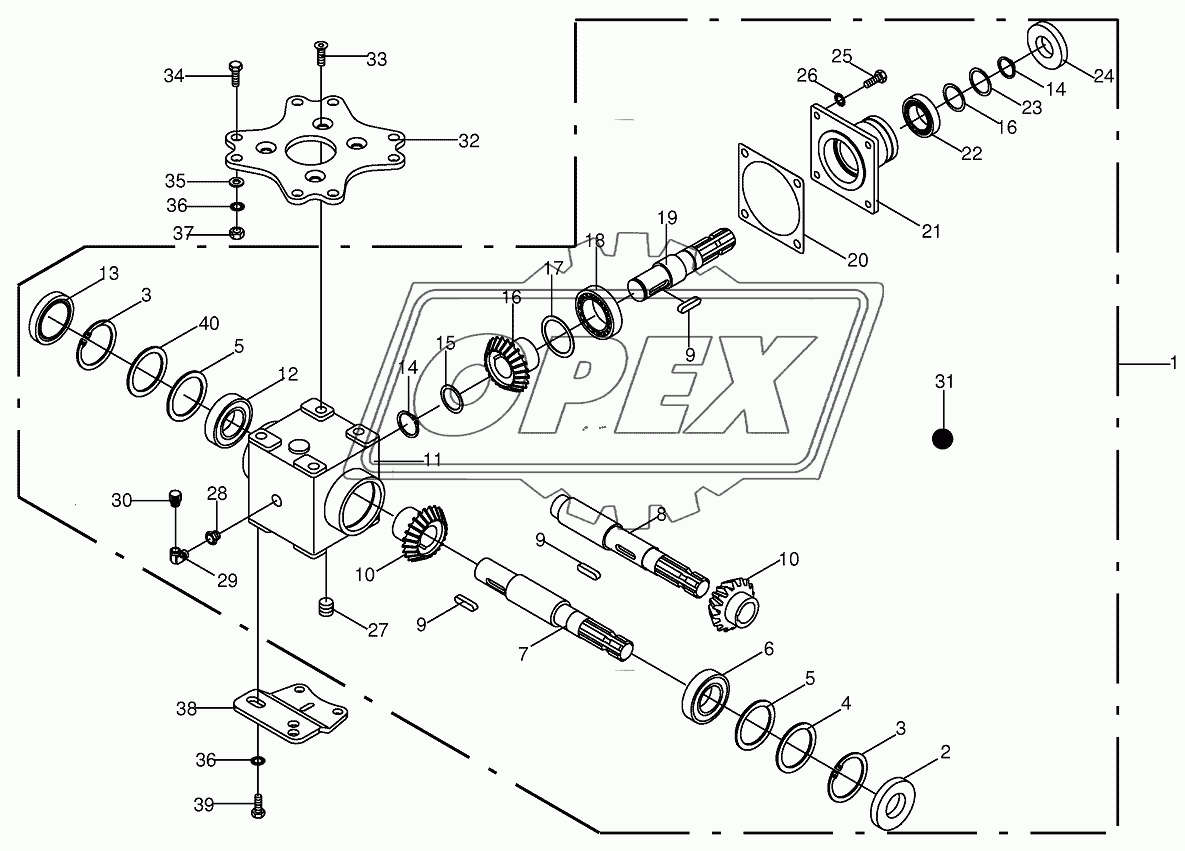 Main gearbox