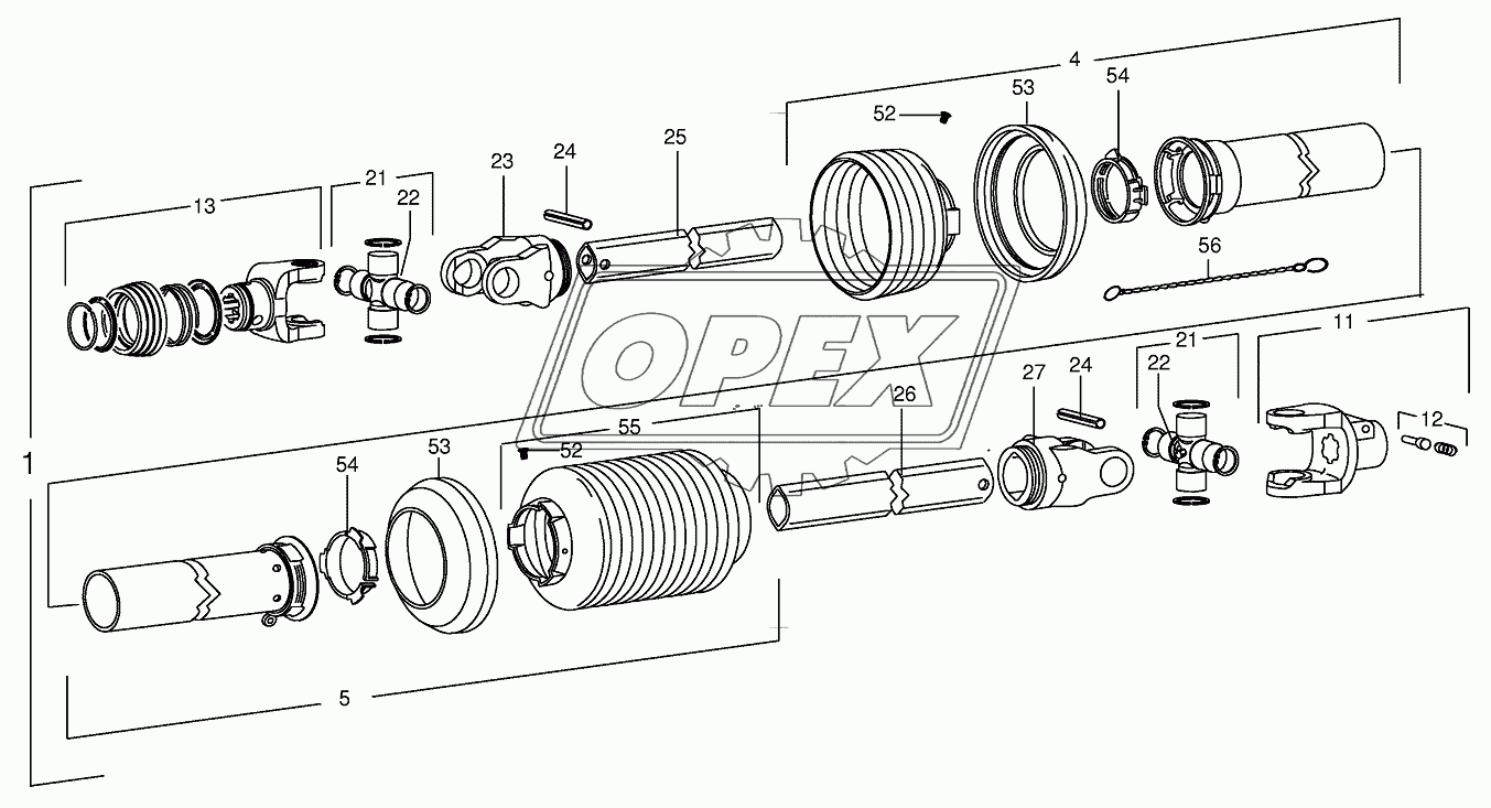 Main Pto shaft