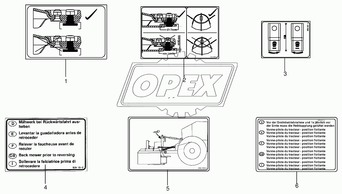 General information labels