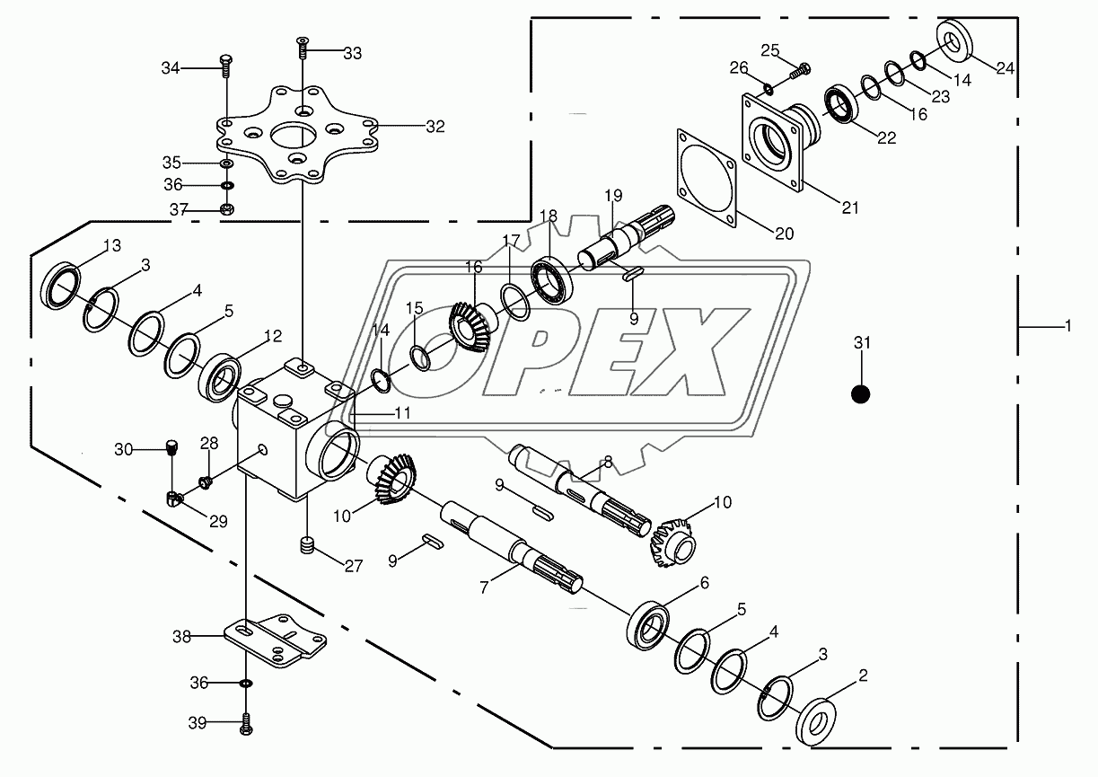 Main gearbox