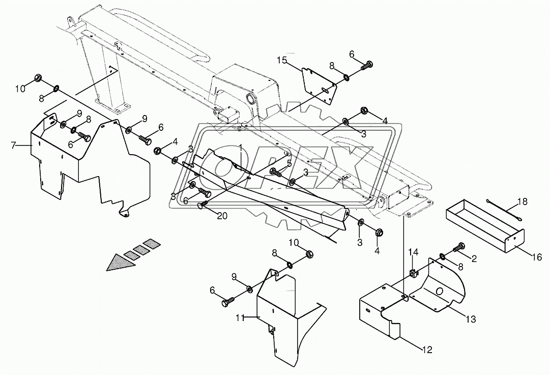 Mounting parts