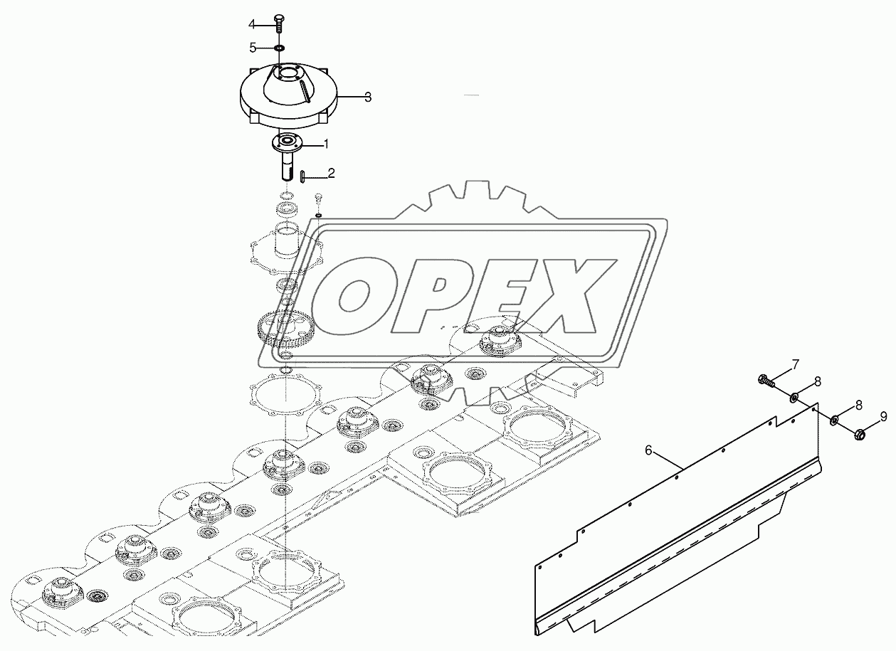 Swath drum EasyCut 32P