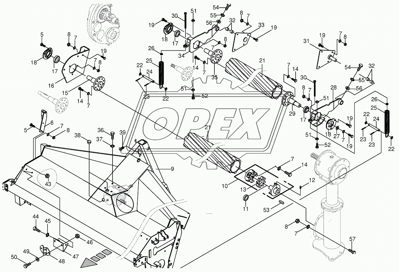 Frame/CRI-Roller